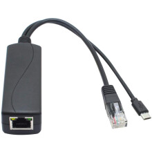 4-Pack 5V PoE Splitter, 48V to 5V 2.4A Adapter with Micro-USB Plug, for IP Camera,Tablets,for Raspberry Pi and More