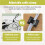 20Pcs Black Adjustable Plastic Cable Clamps Self Adhesive Car Cable Clips Wire Organizer 4
