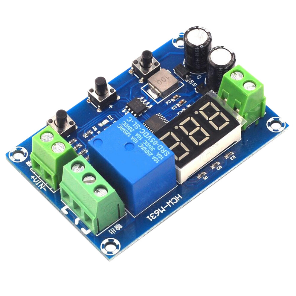 Hcw-M631 Dc6-40V Battery Charge Discharge Module With Voltmeter Undervoltage Overvoltage Protection Timing Function 6032723187489