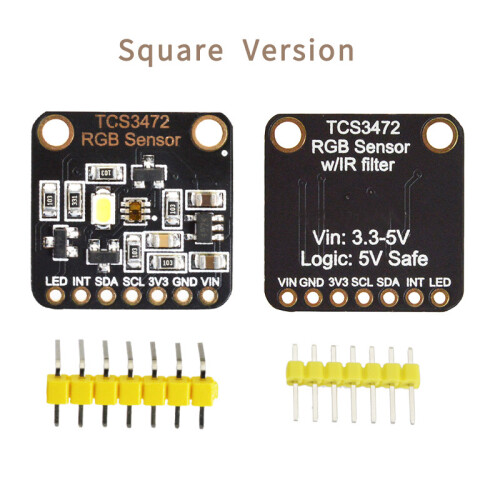 Färgigenkänningssensor TCS230 TCS3200 Bright Light Sensor RGB för  STM32  3.3/5V 1