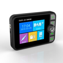 Auto DAB / DAB + EmpfäNger Universal Digital Radio MP3 Musik Player DAB Adapter FM ÜBertragung mit LCD Bildschirm