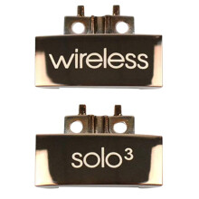 Hinge Replacement Headband Connector Hinge Clip Cover for Solo 3 Wireless A1796 -Ear Headphones Golden