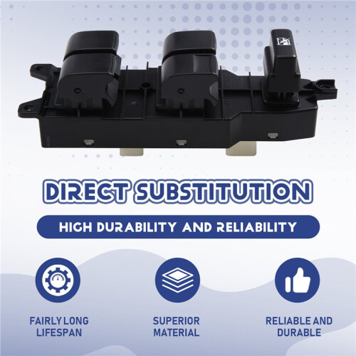 RHD Front Left Window Lift Control  84820-0D240 for  Etios 2012- Manual Window Regulator Button 848200D240 1