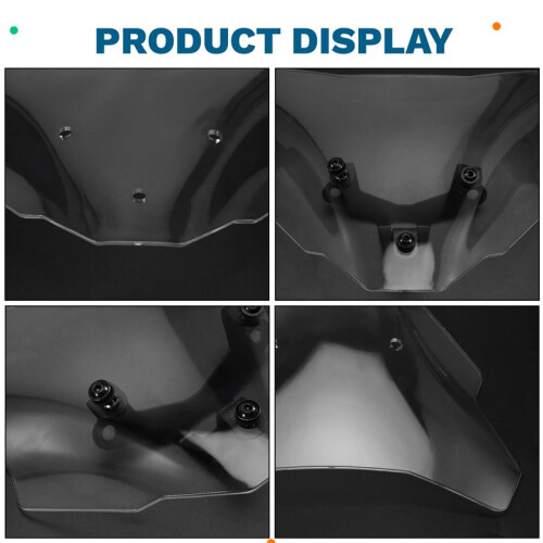 Motorcycle Front Windshield Aerodynamic Visor Wind Deflector for  MT-07 2025-2026 1