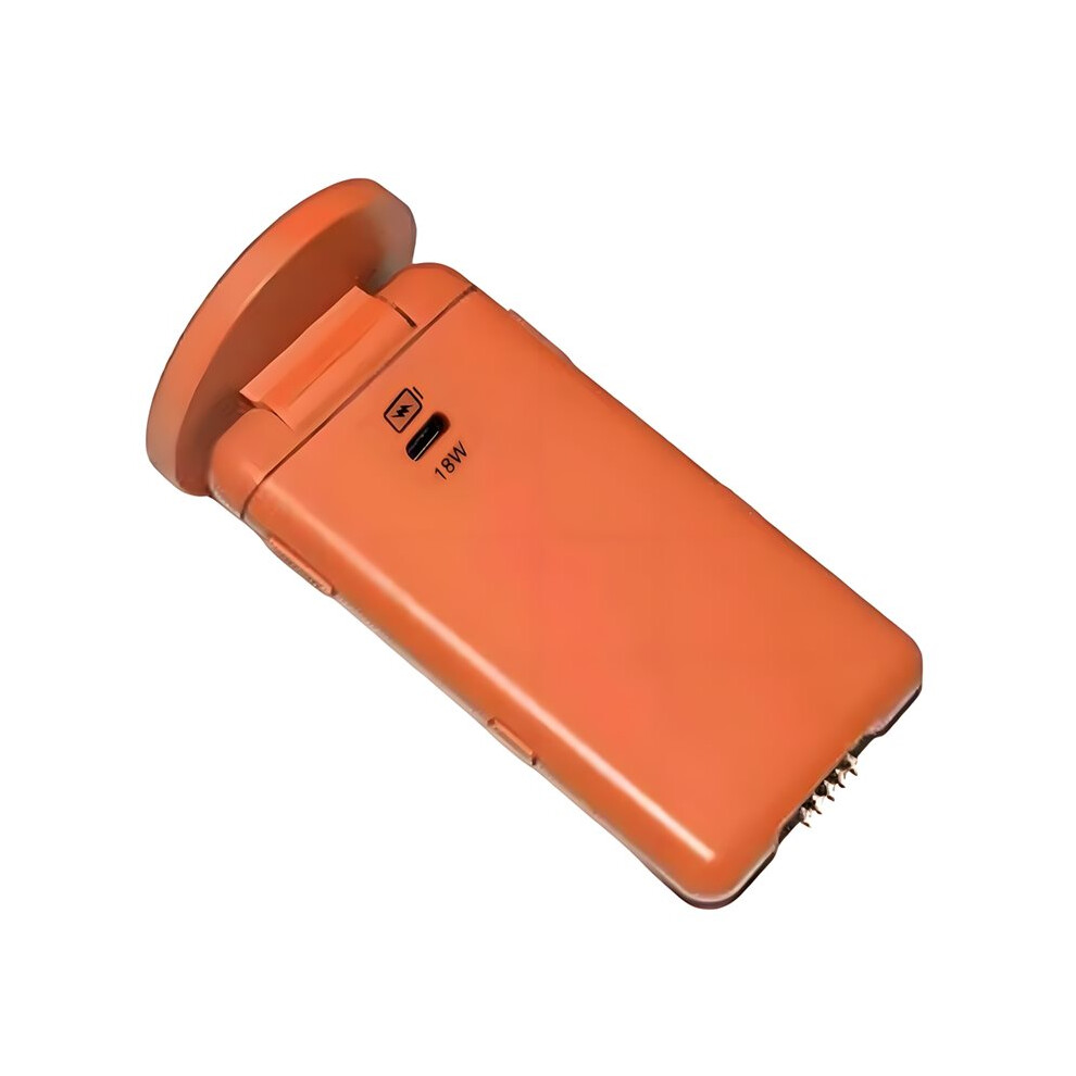 For M8 M9 Rear Magnetic Pad Phone Charging Holder Trim Auto Mount Orange 4712762725607