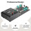 ETone Automatic Rotation Base Darkroom Film Development Electric Timing Auto Roller Rack Kit for 1500 2500 AP Developing Tank EU Plug 3