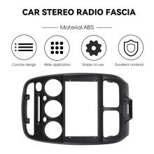 9 Zoll Auto Stereo Radio Blende Audio Rahmen GPS Navigation Tafel DVD Rahmen Armaturenbrett Adapter für 1999 Verna