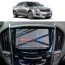 FüR 2014-2019 ATS CUE 8 Zoll Auto GPS Navigation BerüHrungs Empfindlicher Bildschirm Zentrum Bildschirm Schutz Folie Aus GehäRtetem Glas