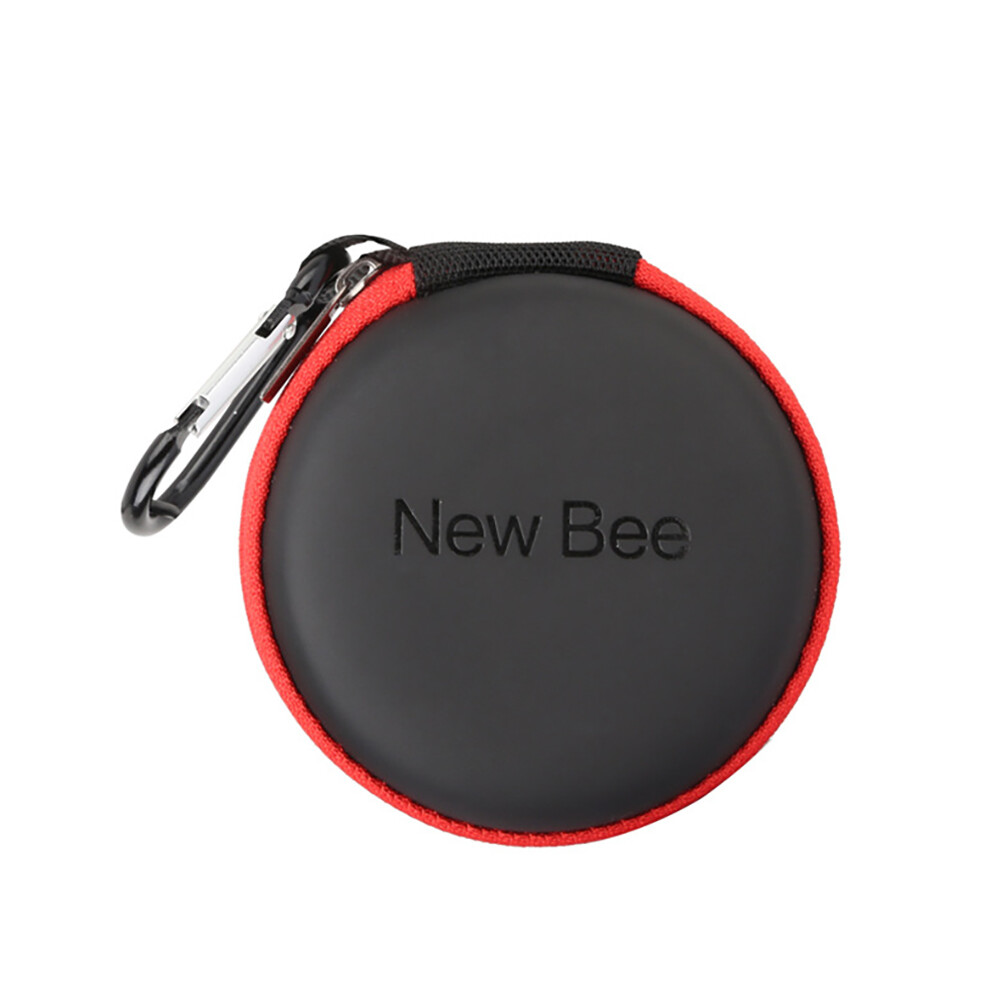 New Bee Earbuds Carrying Case Cover Headsets Protector Eva Waterproof Travel Storage Bag For Wired Earphones Usb Cable 4713650304195