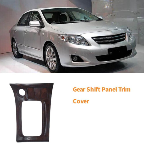 Car Console Gear Shift Panel Trim Cover for   2003-2006 Gear Position Decorative Panel Storage Box Cover 1