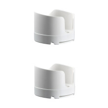 2 Packungen Wand Halterung für  Deco M4 / E4 / P9 / S4 Gittergewebe WLAN System für das Gesamte Zuhause, Halterung mit Kabelmanagement