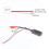 2Pcs Car Wireless  Module Music Adapter RCA AUX Audio Cable Universal 2RCA Interface  Adapter 5-12V 7