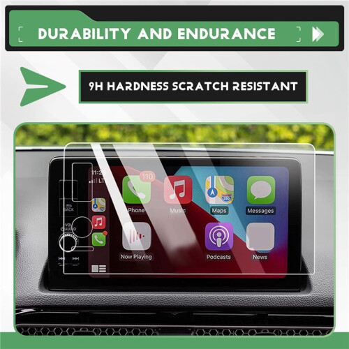 For   2022 9-Inch Central GPS Navigation Touch-Screen Protective Foils Display Tempered Glass Film 2