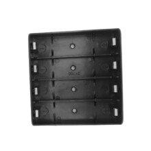 5 STÜCKE 4X 21700 Batterie Halter Aufbewahrung Box Etui ABS Feuerfeste Power Bank Etui Slot Batterien BehäLter mit Schrapnell