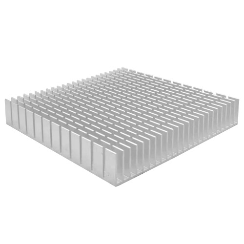 120mm Heating Panel Heat Sink Aluminum Heatsink CPU Power Amplifier Radiator B 2
