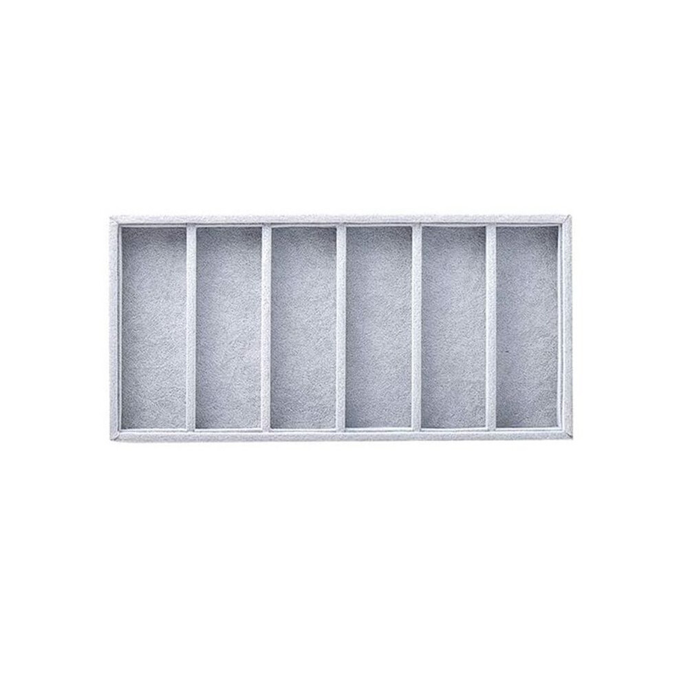 1Pcs 6 Slot Glasses Display Box, Glasses Organiser Sorting Box, Glasses Display Jewellery Organiser Tray, A