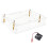 Acrylic Protective Shells Case with Fan for Banana Pi R3 BPI-R3 Development Board Accessories 1