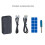 M.2 NVMe  SSD External Enclosure Type-C USB3.1 Gen2 10Gbps SSD Case Dual Protocol SSD Hard Disk Box for SSD 2230 8