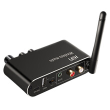 3 in 1 HIFI DAC Digital Audio to Analog Audio Converter Receiver&Transmitter 3.5MM AUX Coaxial Optical Fiber