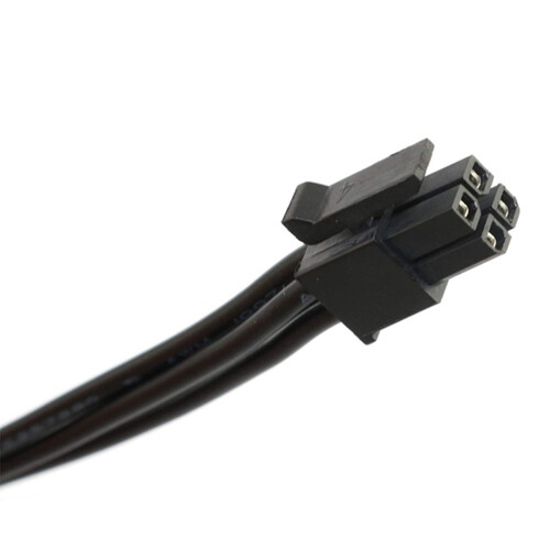 4 PièCes  4Pin à 2  Câble D'Alimentation pour  Carte MèRe  4Pin à Double  SSD Câble D'Alimentation 45Cm 2