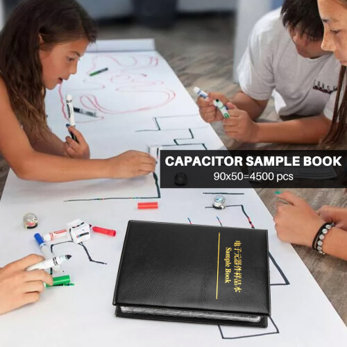 0603 SMD Capacitor Sample Book 90ValuesX50Pcs=4500Pcs 0.5PF-2.2UF Assortment Kit Pack 2