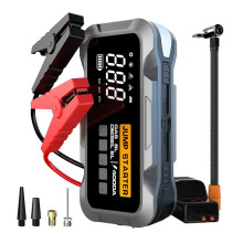 Multifunction Car Jump with 8000mAh Battery Charger Compressor Air Pump Tire Inflator Emergency Kit for Trucks