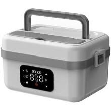 Cordless Electric Lunch Box for Adults 1L Portable Self-Heating Food Warmer for Indoor Outdoor Office Camping UK Plug B