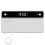 Toothbrush Holder, Timer Function, Rechargeable Cordless Wall-Mounted Bathroom White 1