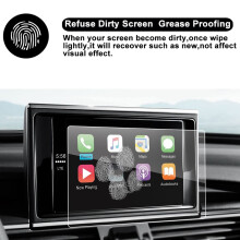 Für 2013-2018 A6 A7 A8 S6 S7 S8 C7 4G Auto Navigation Kontakt Bildschirm Bildschirm GehäRtetes Glas Schutz Folie 169X100Mm