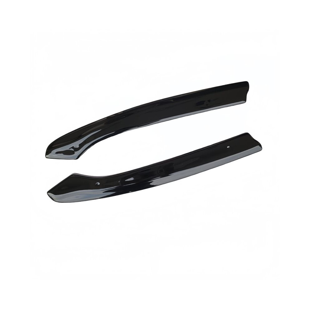 Maxton Style Rear Side Splitters For Octavia Mk4 2020-2024 Diffuser Spoiler Black 6032183825884