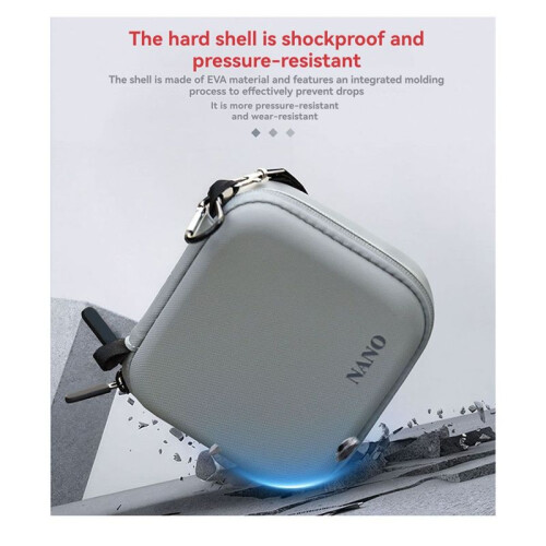 For   Camera Carrying Case Travel Bag Accessory Storage Bag PU Handbag Box for Standard Bundle 2