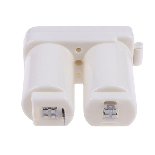 General Various Universal Battery Box for Gas Water Heater - Plastic Dual Compartment Case, Essential Accessory, White 2