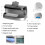LED Light UV Banknote Detector Portable Banknote Detector Foreign Currency Counting Machine Built-in Battery 7