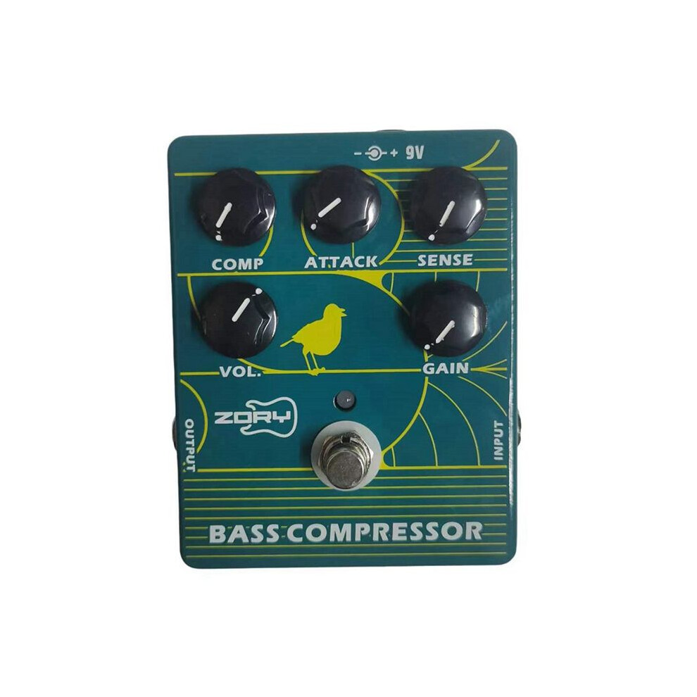 Zory Zcp2 Bass Compressor Guitar Effect Pedal True Bypass Guitar Accessories 6032125497681