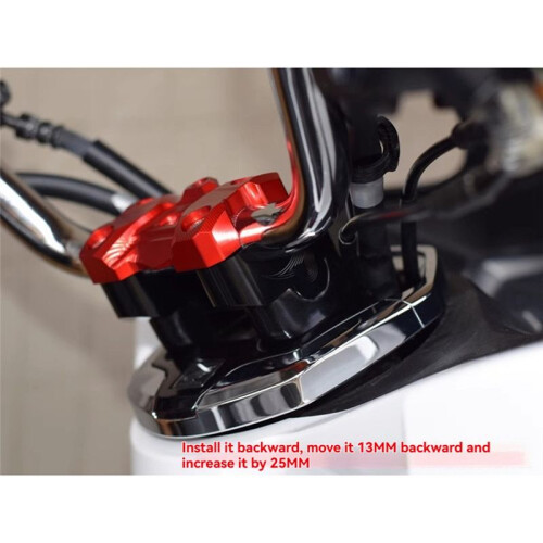 Motorcycle Handlebar Riser Heightening Clamp Mount for  PCX160 PCX150 PCX125 Modification Accessories 2