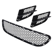 Set di 3 Griglie per Griglia per Paraurti Anteriore Inferiore per Serie 3 E90 E91 325I 328I 335I