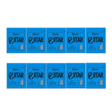 Orphee 10Pcs Electric Guitar Strings Set RX Series Hexagonal Carbon Steel 6 String for Electric Guitar Accessories Beginner RX15