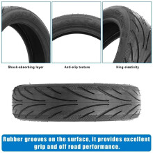 2 Pcs for   Max G2 G65 Electric Scooter 60/65-6.9 Vacuum Outer Tyre 9.68Inch Tubeless Rear Tire