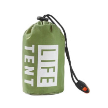 Outdoor Camping Portable Tent Disaster Relief Camping Adventure Simple Sleeping Bag Warm Emergency Blanket Raincoat