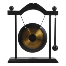 Gong Feng Shui Decors Adornment Decor Decorate Household Desktop Chic Brass for Home