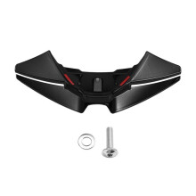 Motorcycle Front Downforce Spoiler Lower Lip Wind Wing Aerodynamics Fairing Winglets for MT-07 MT07 2025+ Black