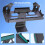 Wall-Mounted Metal Stand for Switch2//OLED - Pro Controller Compatible Game Card Slots Space-Saving Gaming Stand 6