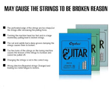 Orphee 10Pcs Electric Guitar Strings Set RX Series Hexagonal Carbon Steel 6 String for Electric Guitar Accessories Beginner RX15