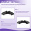Motorcycle Front Downforce Spoiler Lower Lip Wind Wing Aerodynamics Fairing Winglets for  MT-07 MT07 2025+ Black 6