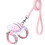 Secure Comfortable Pet Harnesses Walking Cats-Sakura pink M 1
