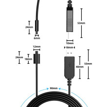 Variable Speed Charging Plug Design for Di2 Road Bike Battery Charger Charging Cable