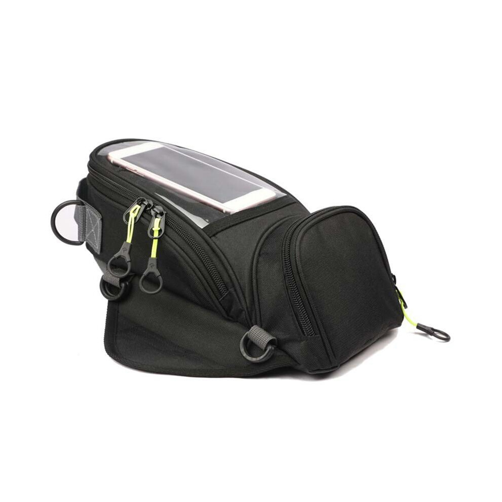 Motorcycle Oil Tank Bag Outdoor Multifunctional Tank Bag Navigation Bag Fixed Strap+Strong Magnet 32X18x7cm Light 6032604600625