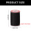 Waxed Sewing Thread Polyester Thread 0.55mm Round-Claret 3