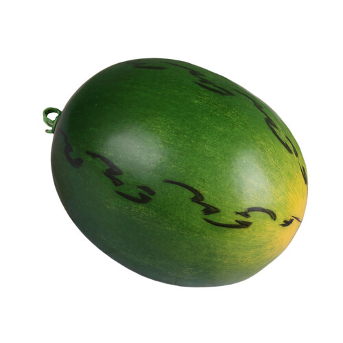 Realistic Watermelon Artificial Fruit Bright-oval watermelon