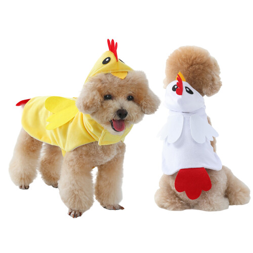 Sweatshirt Christmas Dog Clothing Soft and Comfortable-M White 2